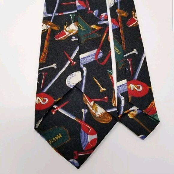 One of a Tie Mens Novelty Golf Tie - Picture 7 of 7